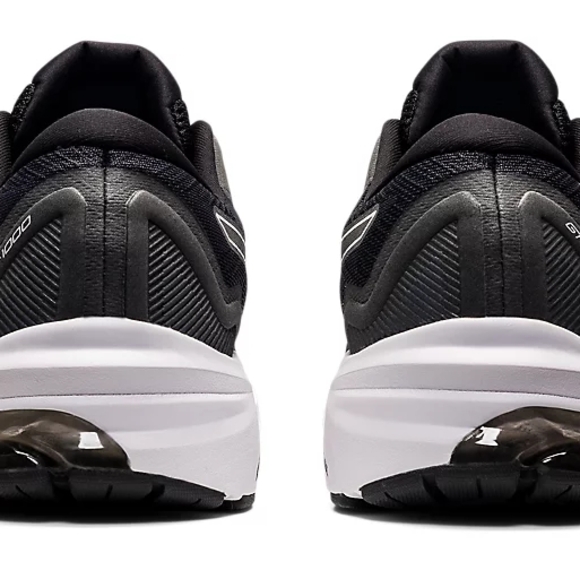 Asics Black and White Athletic Shoes with Sleek Design - Picture 10 of 11